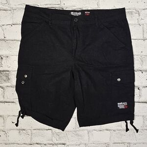 Ecko Unltd. Men's Black Cargo Shorts